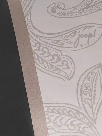 JOOP | Satin Bettwäsche PAISLEY STRIPES 2x70x90cm/140x200cm Schwarz | schwarz